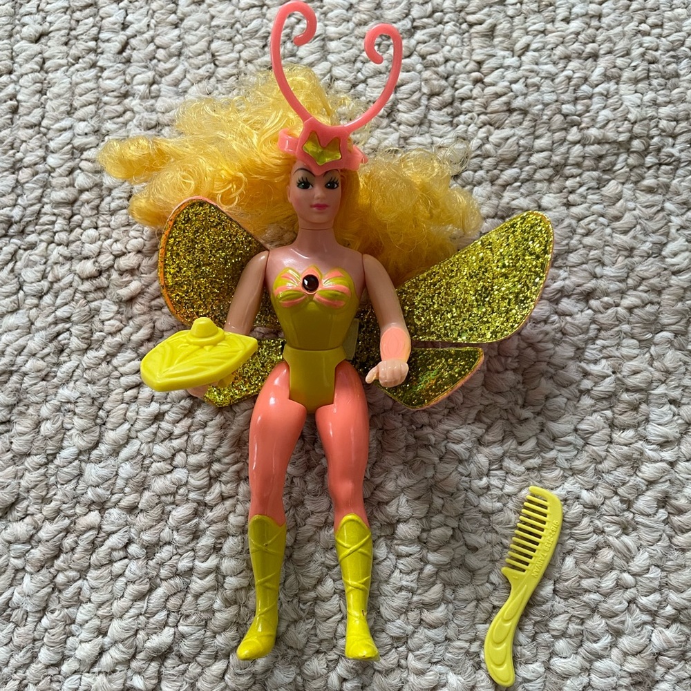 Vintage 1984 Mattel She-Ra Princess of Power Sweetbee Figure Wings
